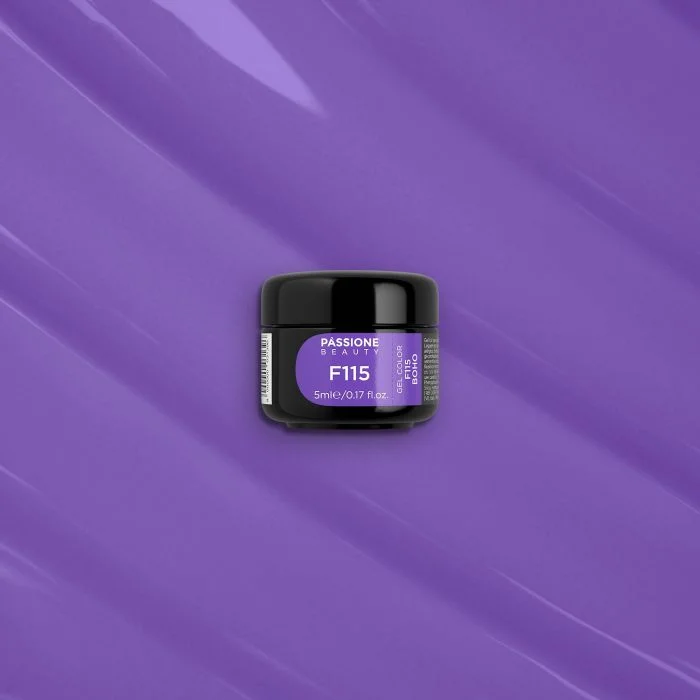 F115 Boho - Gel colorante violeta frío autosellador - detalle 1