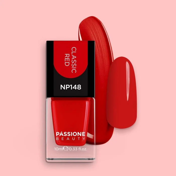 Vernis NP148 Classic Red - Vernis à ongles couleur rouge vif