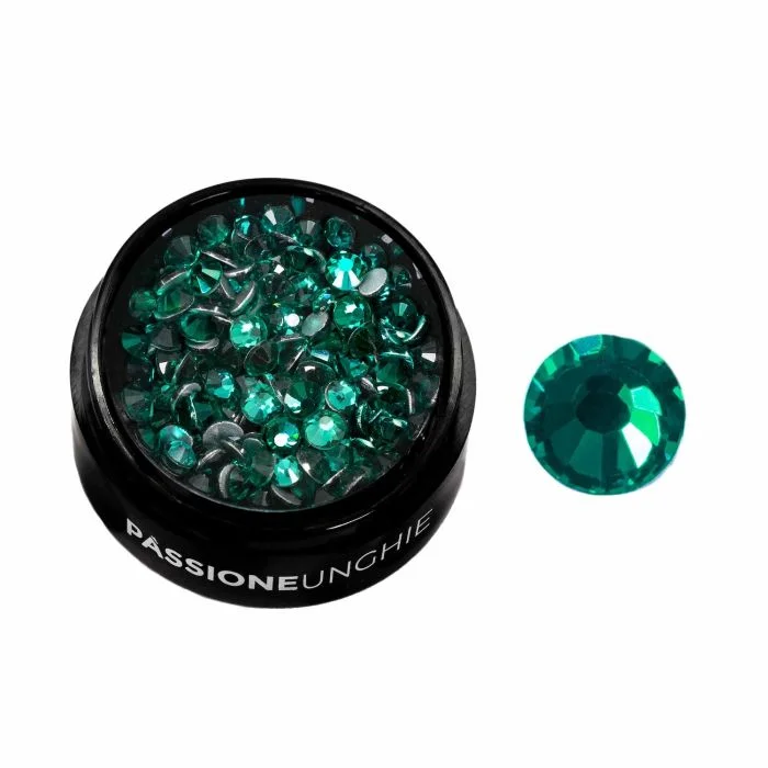 Emerald Rhinestones SS4 -  Emerald rhinestone for nail art