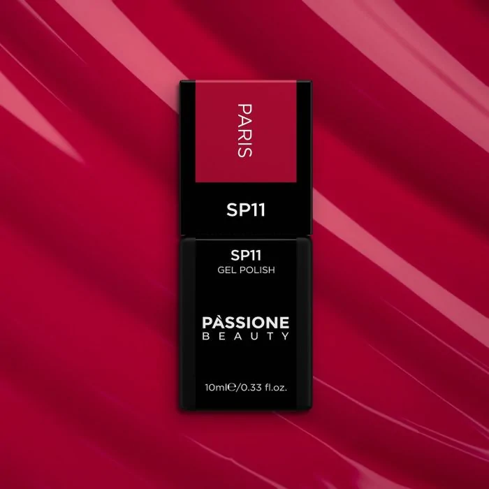 Gel Nail Polish SP11 Paris - Self-sealing magenta gel polish - detail 3