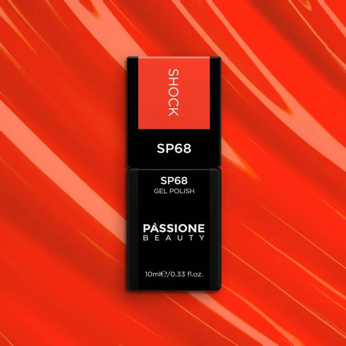 Gel Nail Polish GP68 Shock  - Holland Red Gel Polish - detail 3