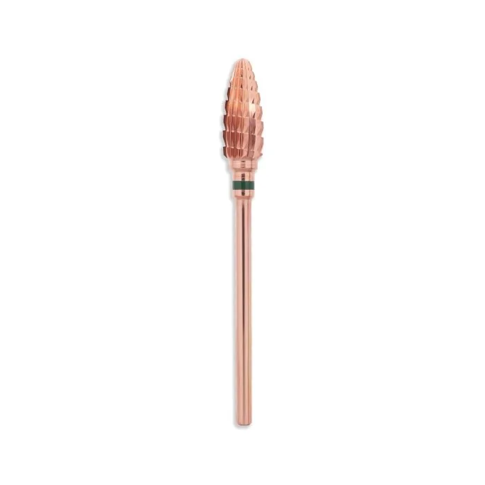 Fresa Rose Gold Carbide Flame - Fresa universal de metal duro - Alta abrasión