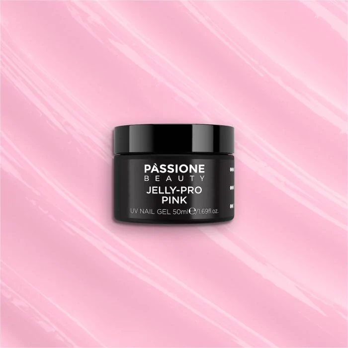 JELLY-PRO Pink 50ml - Thixotropic Bright Pink Builder Gel - detail 3