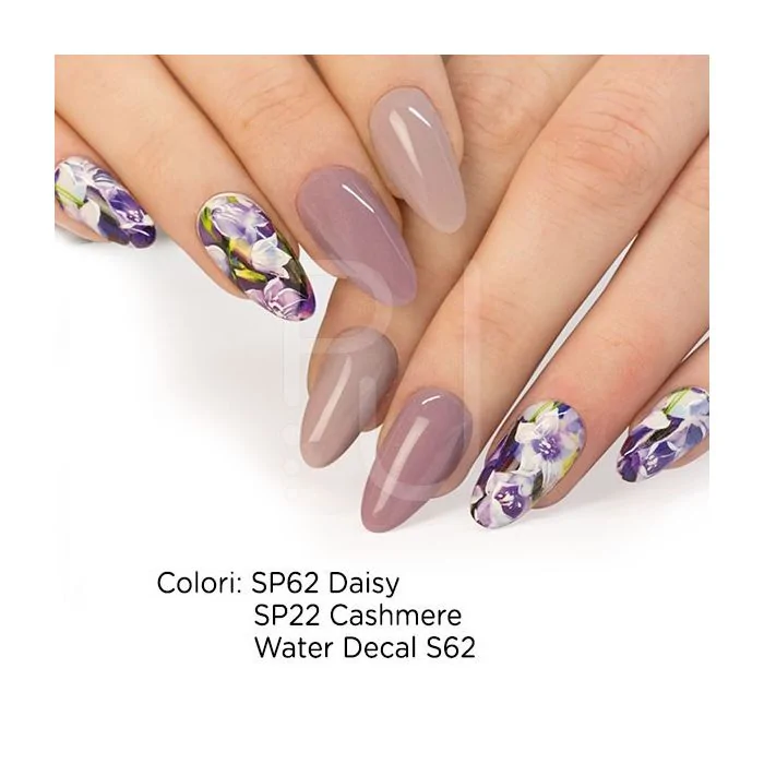 Gel Nail Polish GP62 Daisy - Antique Pink and Grey Gel Polish - detail 1