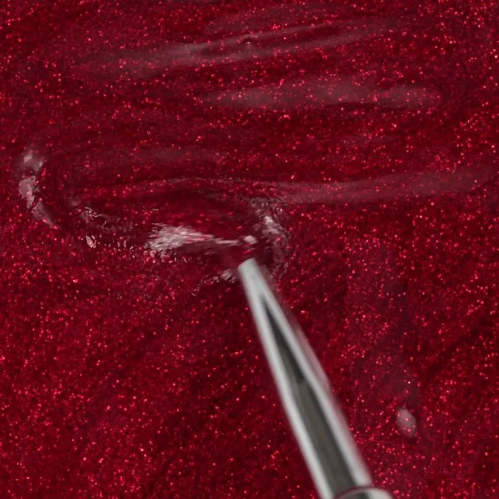 Applicazione di Smalto semipermanente SP147 Spicy Red