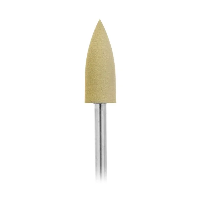Embout en silicone medium – Faible abrasivité - Embout ponceuse en silicone pour cuticules, forme fuselée - medium - détail 1
