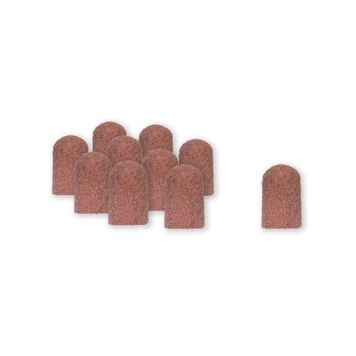 Cappucci Thermo grana 120/7 mm, 20 pz - Cappucci termoreattivi per un utilizzo sicuro, a media abrasività