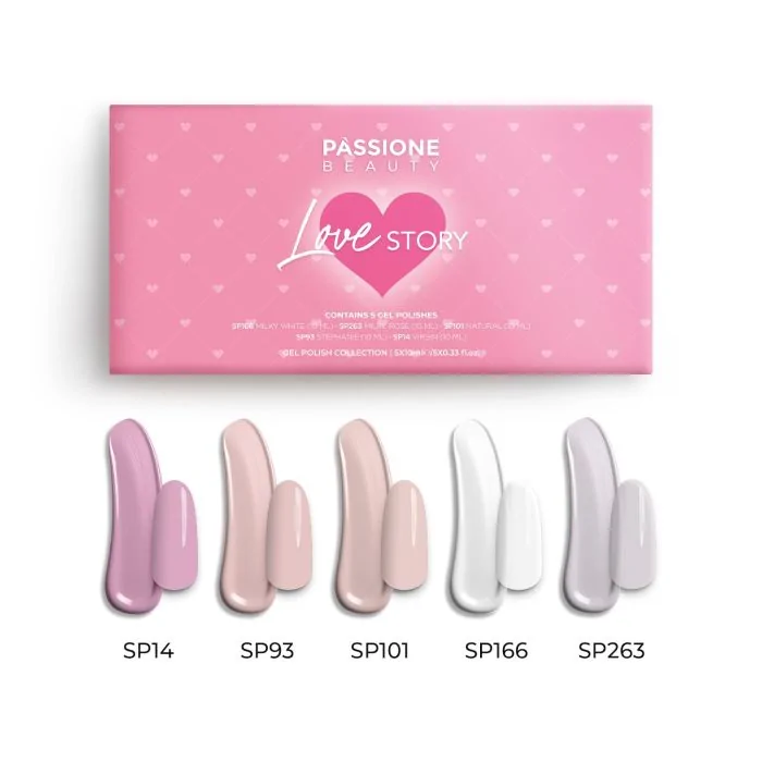 Colección Love Story - Colección de esmaltes semipermanentes