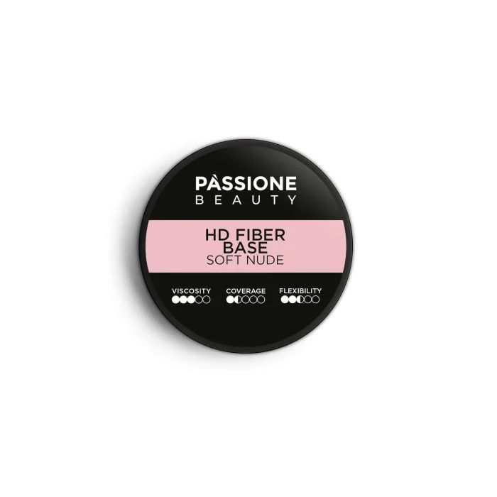 HD Fiber Base Soft Nude 50 ml - Bază Semipermanentă Roz antic deschis 50 ml - detaliu 4