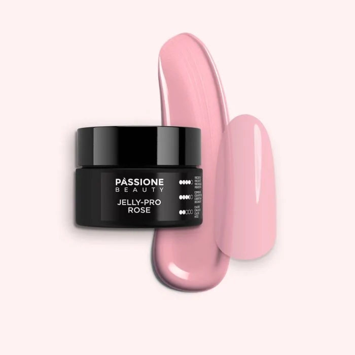 JELLY-PRO Rose 15 ml - Builder gel tixotrópico rosa natural