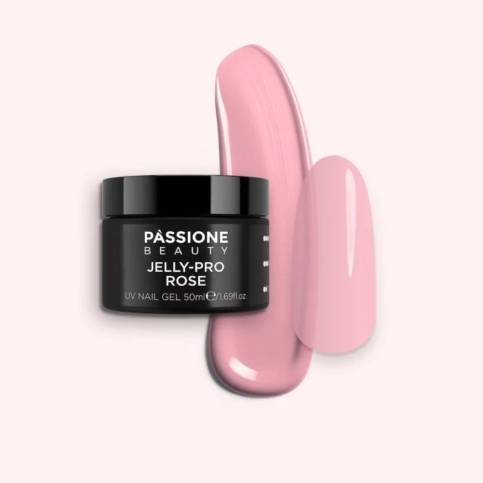 JELLY-PRO Rose 50ml - Builder gel tixotrópico rosa natural