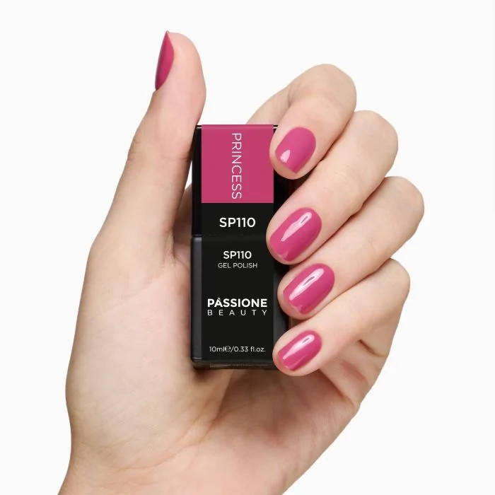 Vernis semi-permanent SP110 Princess - Vernis semi-permanent rose chaud - détail 3
