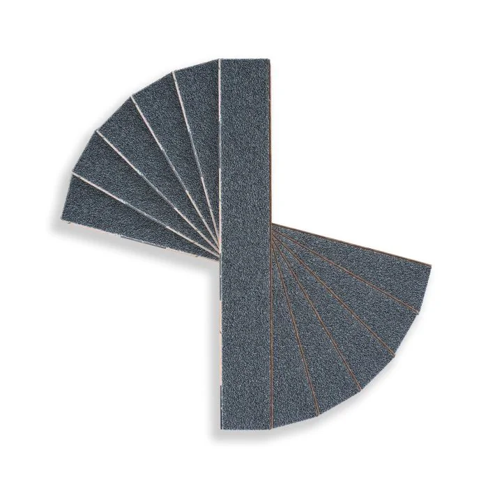 Staleks PapmAm Mix grain 100/180, 25 pcs - Lime jetable Staleks pour base métallique