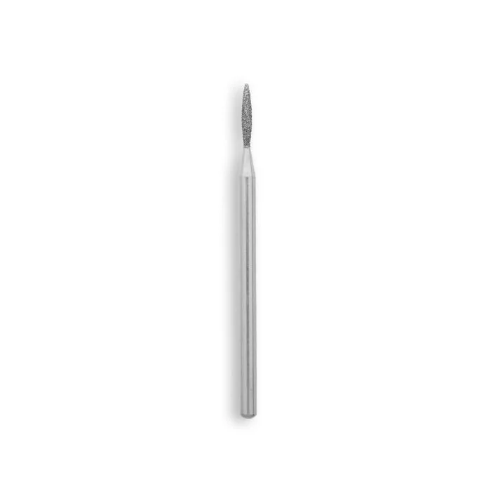 Diamond Flame Nail Drill Bit - Cuticle flame-shaped bit