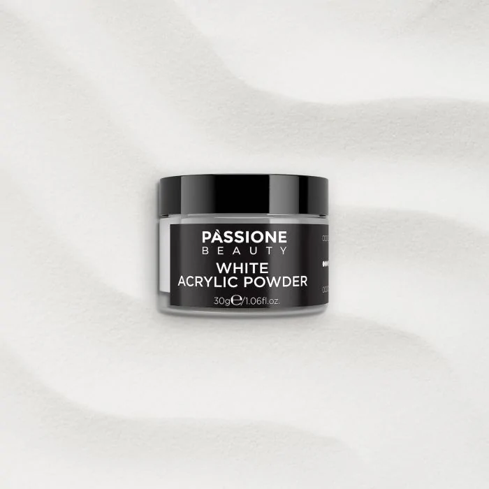 White Acrylic Powder  - White acrylic nail sculpting powder - detail 4