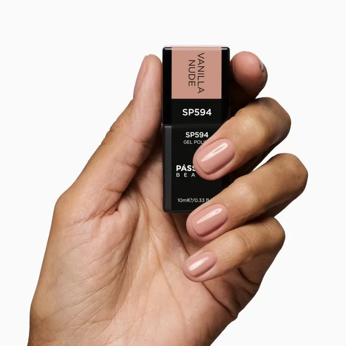 UV Nagellack SP594 Vanilla Nude  - UV-Nagellack in Pfirsich-Beige - Detail 3