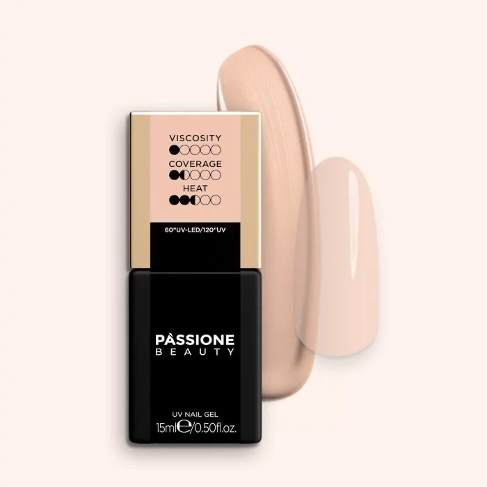 GELNIUS® Milky Vanilla 15 ml - Gel constructor 2 en 1 de baja viscosidad rosa beige lechoso