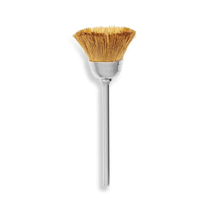 Embout gold brush - Embout brosse dorée pour le nettoyage des fraises de ponceuse