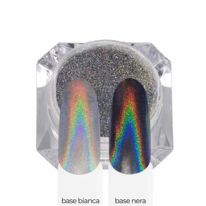 Extrafine Arcobaleno - Pigmento para nail art con efecto holográficos 