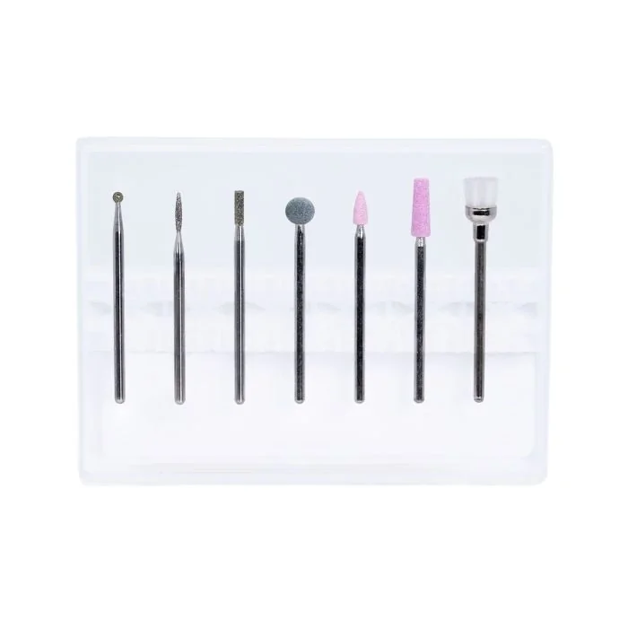Kit Fresas Dry Manicure - Kit fresas para torno para dry manicure profesional - detalle 1