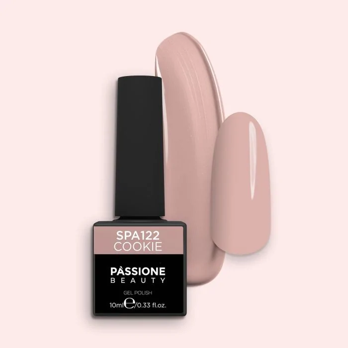 Esmalte Semipermanente EPA122 Cookie - Esmalte semipermanente EPA122 Cookie, rosa con matices beige 
