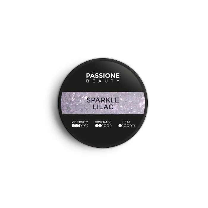 Sparkle Lilac 15 ml - Gel de construction auto-égalisant lilas avec glitter roses irisés - détail 2
