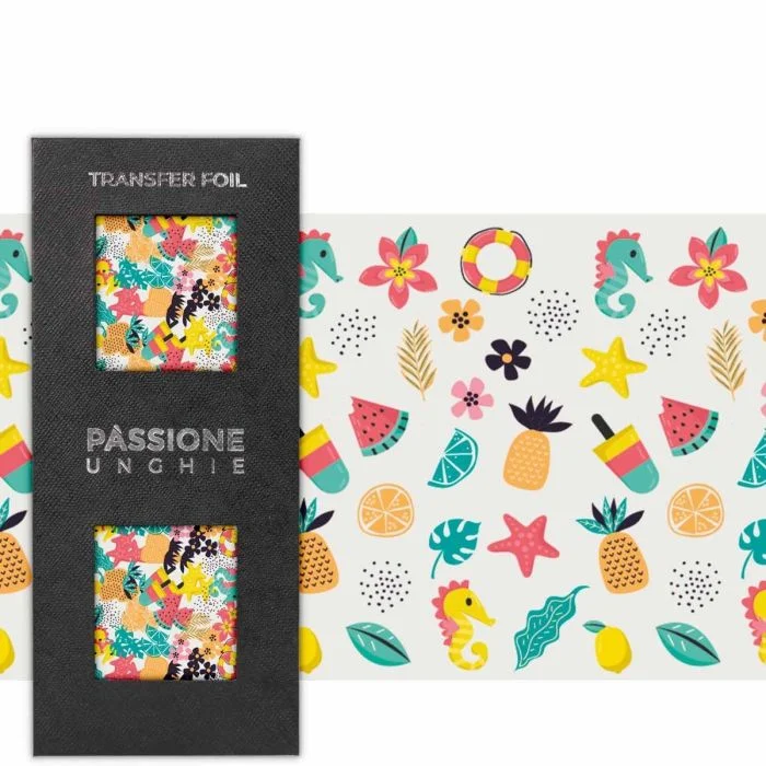 Beach Life - Transfer Foil - Nail Transfer Foil - beach-themed summer foil