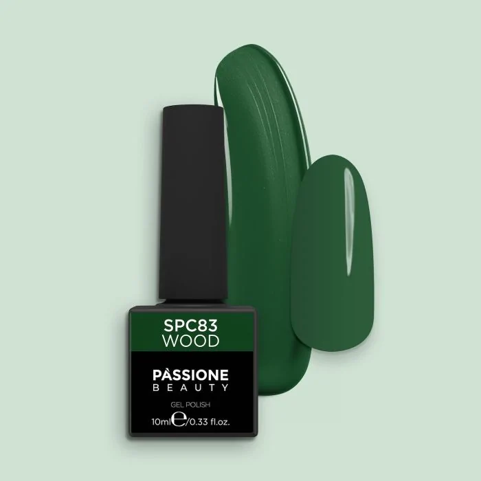 Esmalte Semipermanente EPC83 Wood - Esmalte semipermanente EPC83 Wood, verde intenso