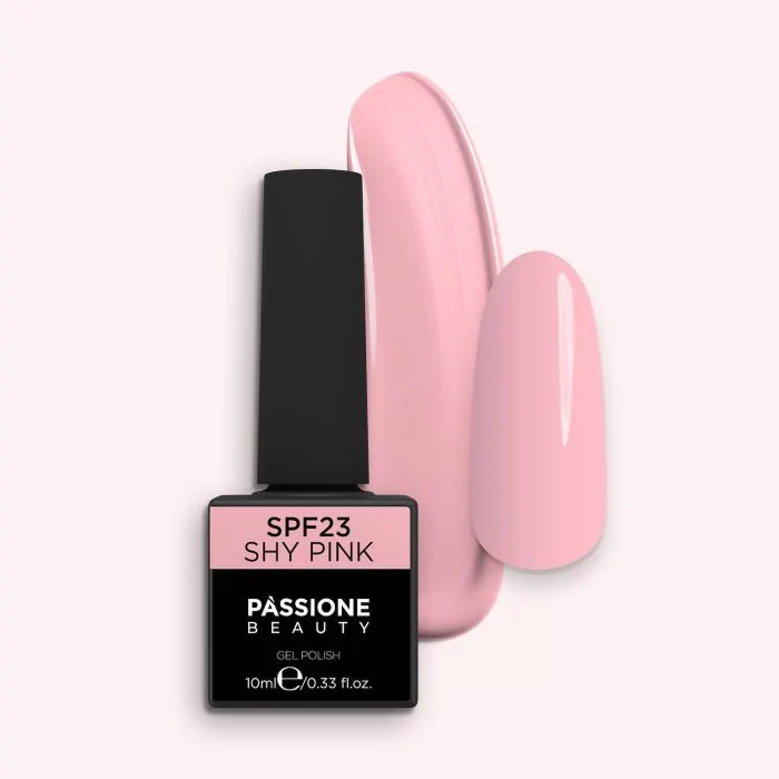 Gel Nail Polish GPF23 Shy Pink  - GPF23 Shy Pink gel polish, Light antique pink