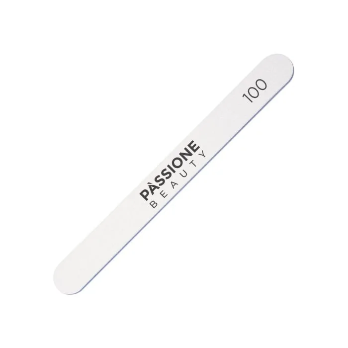 Straight Nail File 100/180 - 50 pieces - Straight Nail Files For Removal - 50 pieces - detail 1