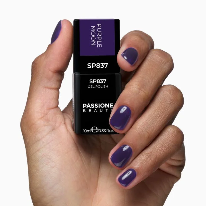 Smalto semipermanente SP837 Purple Moon - Colore semipermanente viola - dettaglio 3
