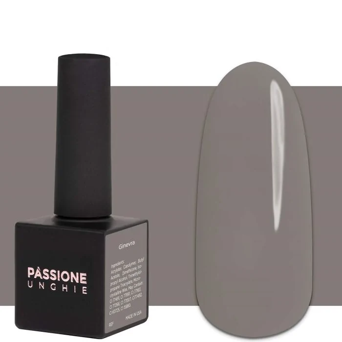 Gel Nail Polish GPC111 Ginevra  - GPC111 Ginevra gel polish, Dove grey