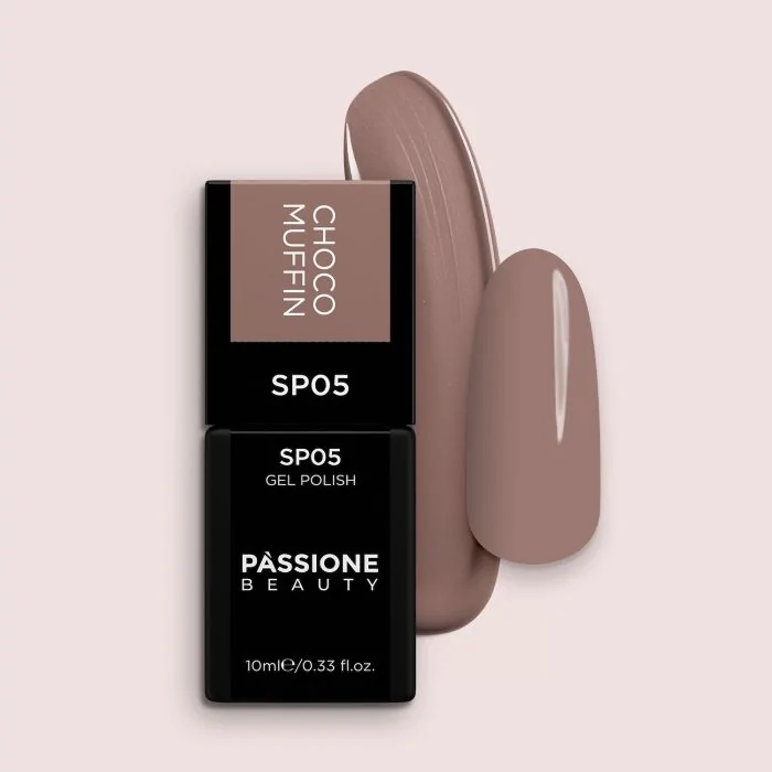 Vernis semi-permanent SP05 Choco Muffin - Vernis semi-permanent auto-scellant gris tourterelle