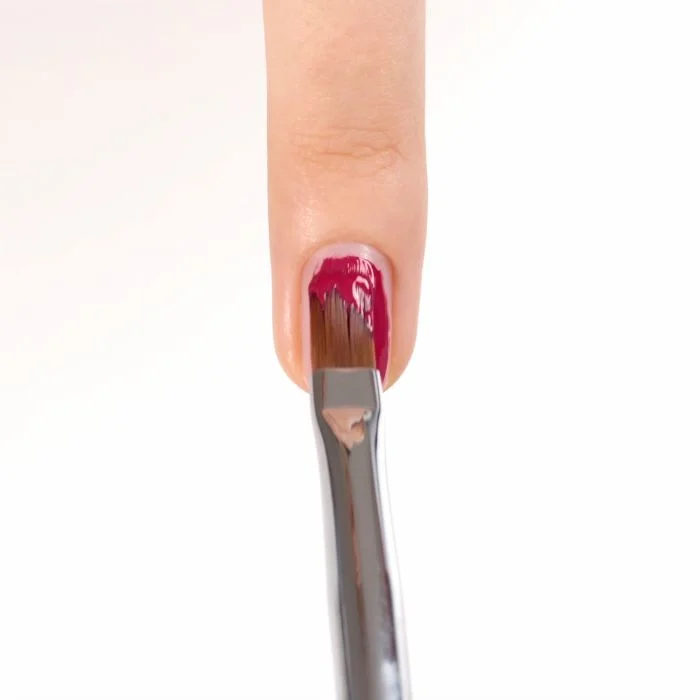 Application of Gel Colour A124 Passione