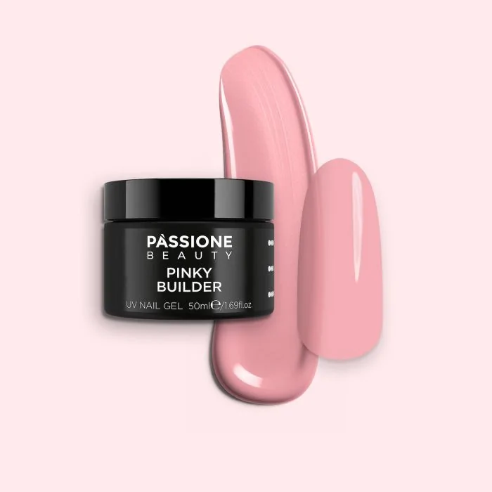 Pinky Builder 50 ml - Builder gel tixotrópico rosa de densidad alta