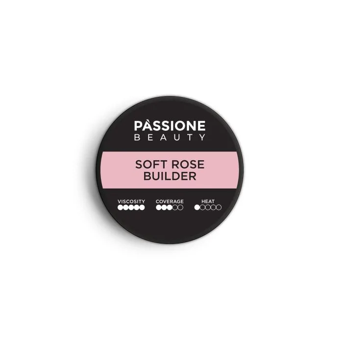 Soft Rose Builder 15 ml - Gel constructor tixotrópico rosa antiguo de densidad alta - detalle 4