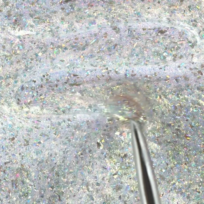 Application de Marble Holo Flakes 15 ml