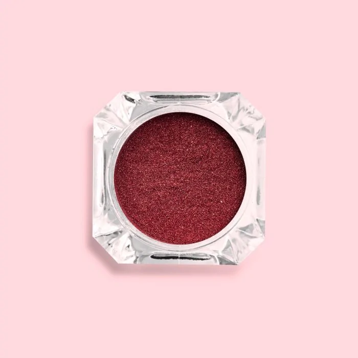 Chrome Pigment Red - Pigmento para nail art, rojo
