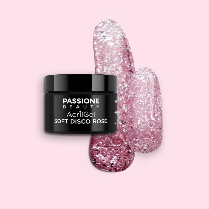 AcrilGel® 50 ml Soft Disco Rosè - Flash Disco effect Acrygel