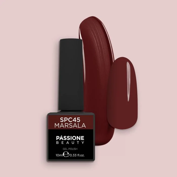 Vernis semi-permanent VSC45 Marsala - Vernis semi-permanent entre le rouge et le marron