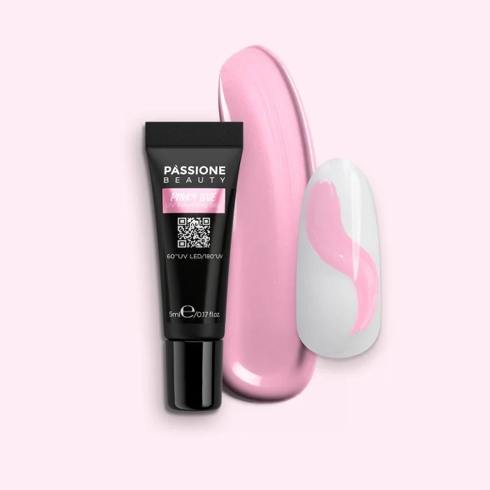 Pinky Love UV Painting Gel - Pinky Love UV paint gel rose barbie
