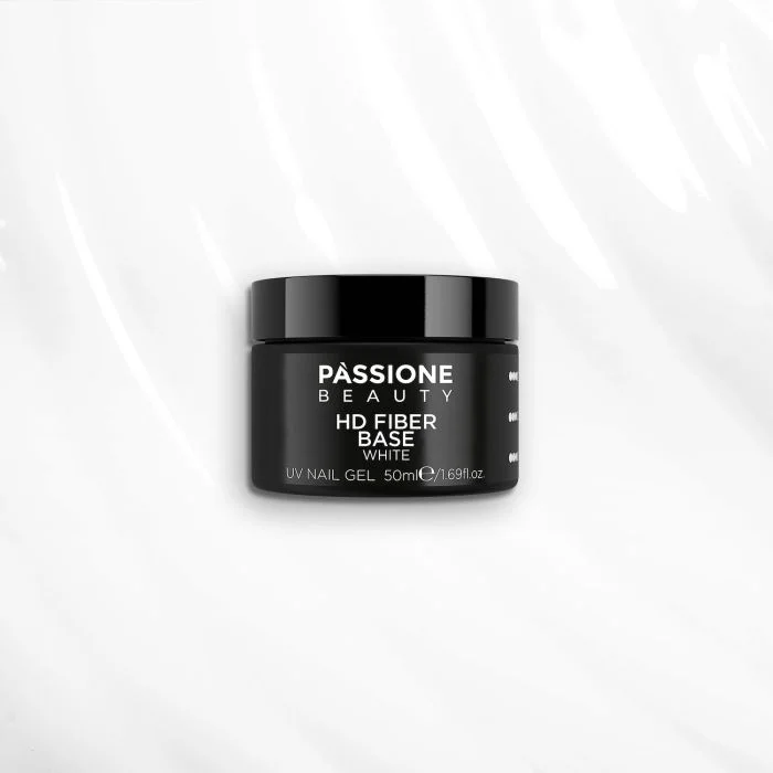 HD Fiber Base White 50 ml - Base Semipermanente Blanco lechoso 50 ml - detalle 4