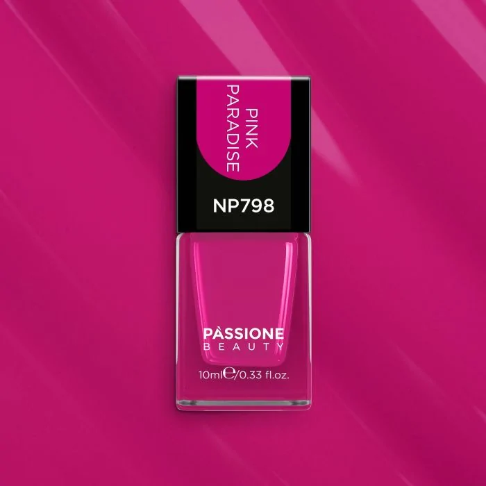 Esmalte NP798 Pink Paradise - Esmalte fucsia - detalle 2