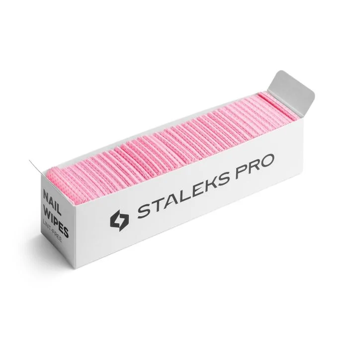 Salviette Pads Staleks, colore rosa, 400 pz - Salviette Staleks di alta qualità 400 pz - dettaglio 2