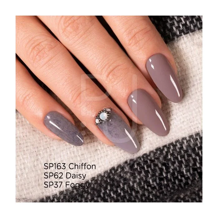 Gel Nail Polish GP62 Daisy - Antique Pink and Grey Gel Polish - detail 2
