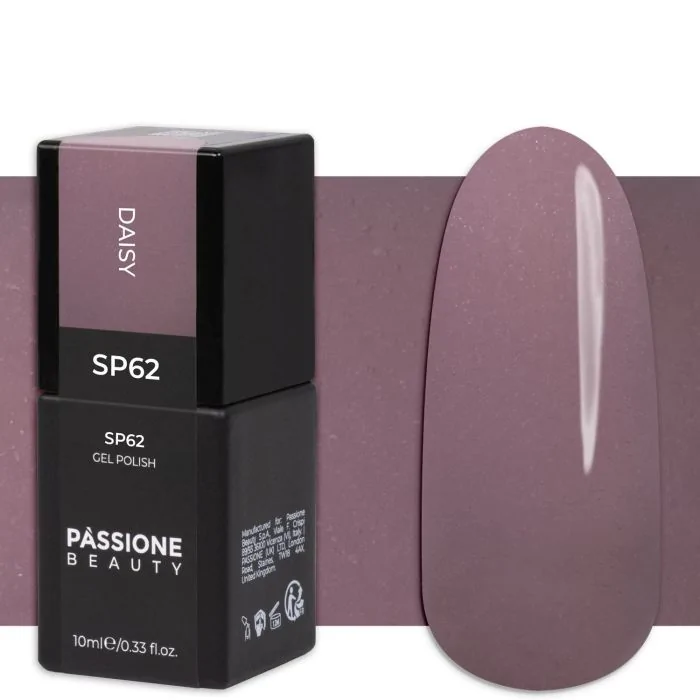 Gel Nail Polish GP62 Daisy - Antique Pink and Grey Gel Polish