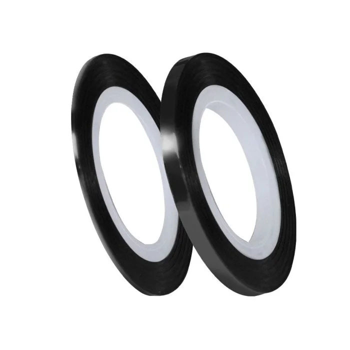 Black Adhesive Stripes - Black Adhesive Stripes for nail art - detail 1