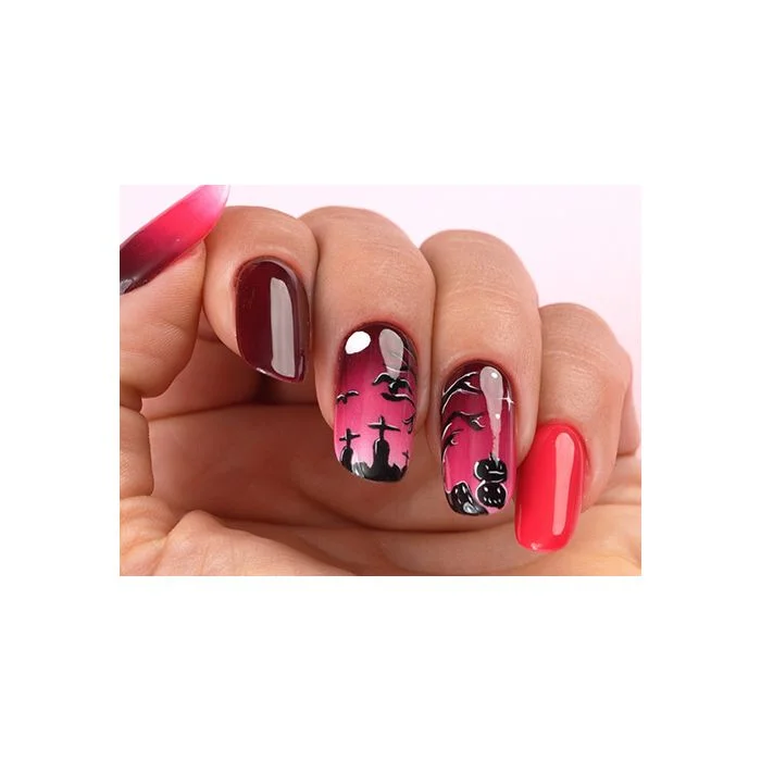 Spooky nails | Uñas de Halloween