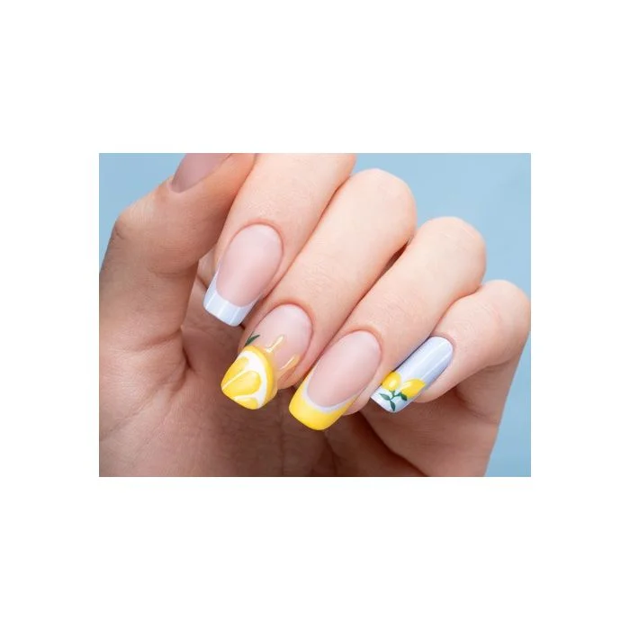 Lemon Nails | Ongles aux citrons