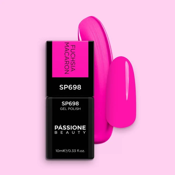 Vernis semi-permanent SP698 Fuchsia Macaron - Vernis semi-permanent fuchsia